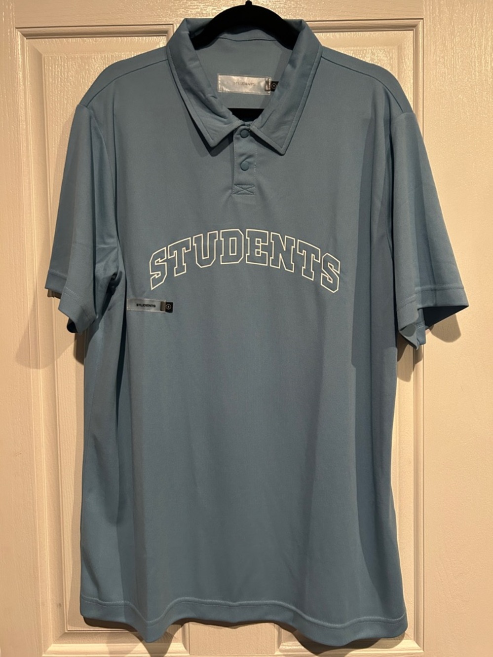 Students Golf Aqua Fleetwood Poly Polo
